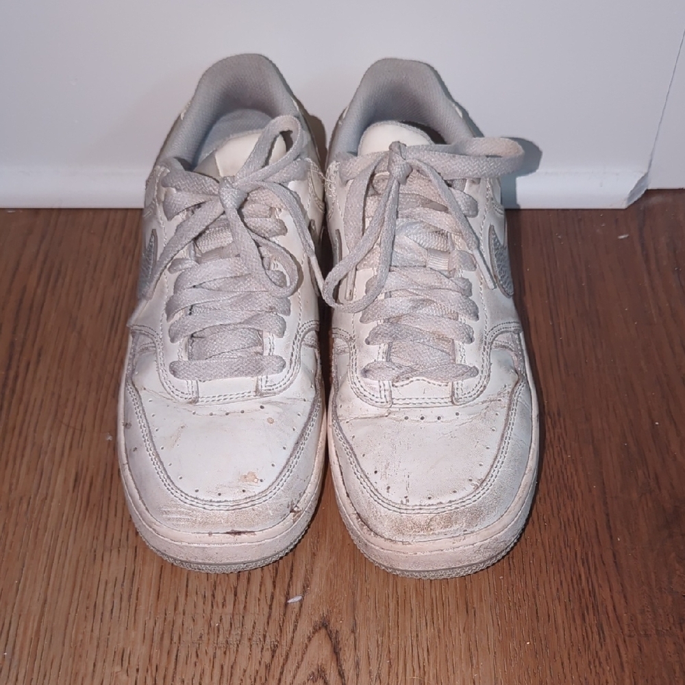Nike Air Force 1 White Athletic Sneakers